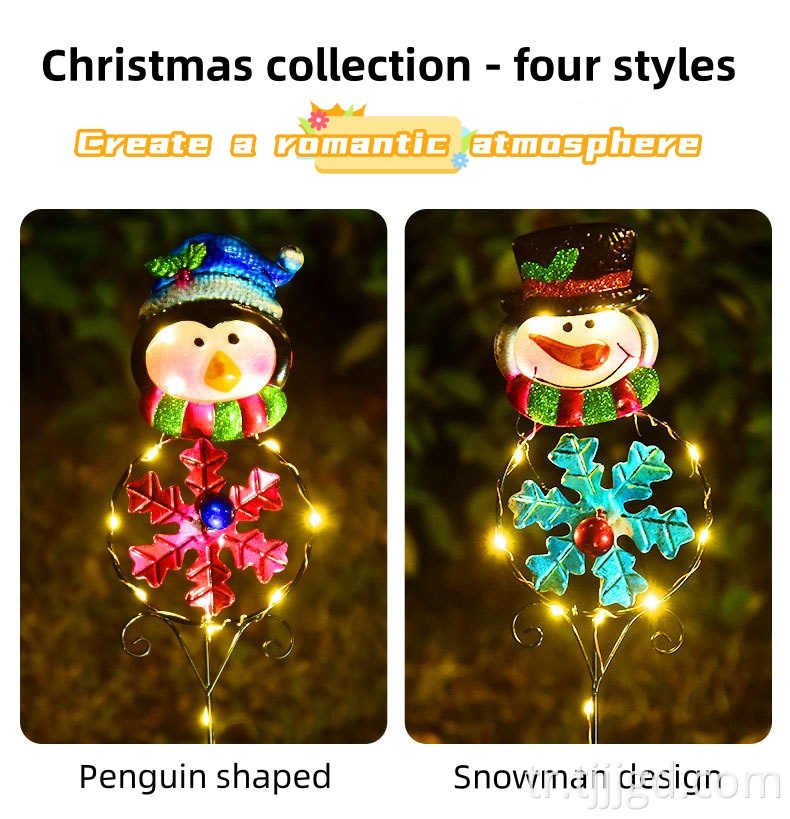 Outdoor Iron Christmas Lamp